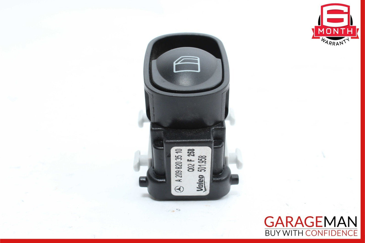 03-09 Mercedes W209 CLK350 Rear Right / Left Door Window Regulator Switch Button