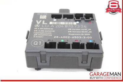 08-18 Mercedes X204 GLK350 E350 E400 Front Left Side Door Control Module OEM