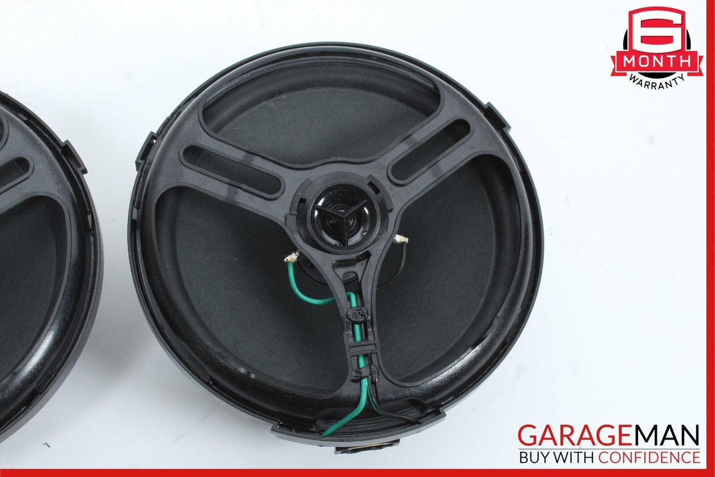 08-15 Mercedes W204 C300 Rear Right & Left Door Sound Speakers Set of 2 OEM
