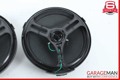 08-15 Mercedes W204 C300 Rear Right & Left Door Sound Speakers Set of 2 OEM