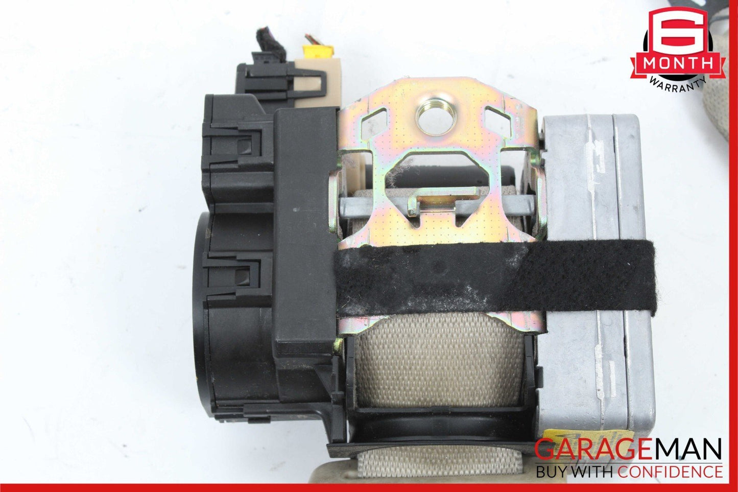 03-06 Mercedes R230 SL500 Front Right Seat Belt Seatbelt Retractor Beige