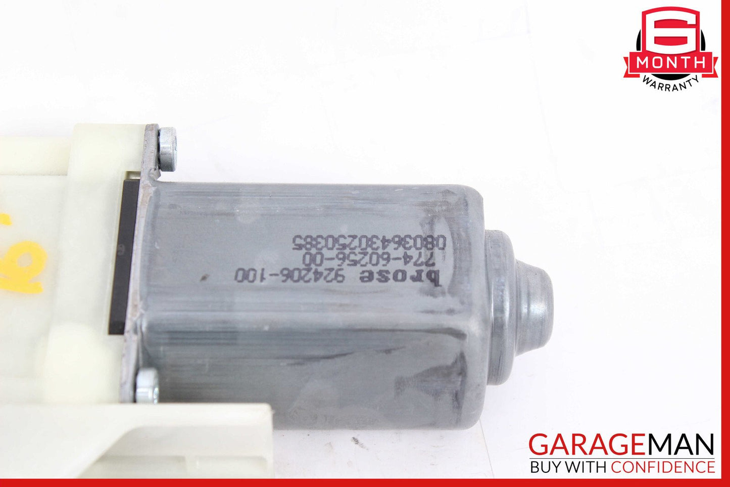 10-16 Porsche Panamera 970 Rear Right Door Window Regulator Motor OEM