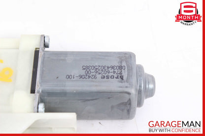 10-16 Porsche Panamera 970 Rear Right Door Window Regulator Motor OEM