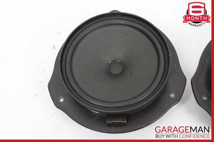 08-15 Mercedes W204 C250 Front Right & Left Door Sound Speakers Set of 2 OEM
