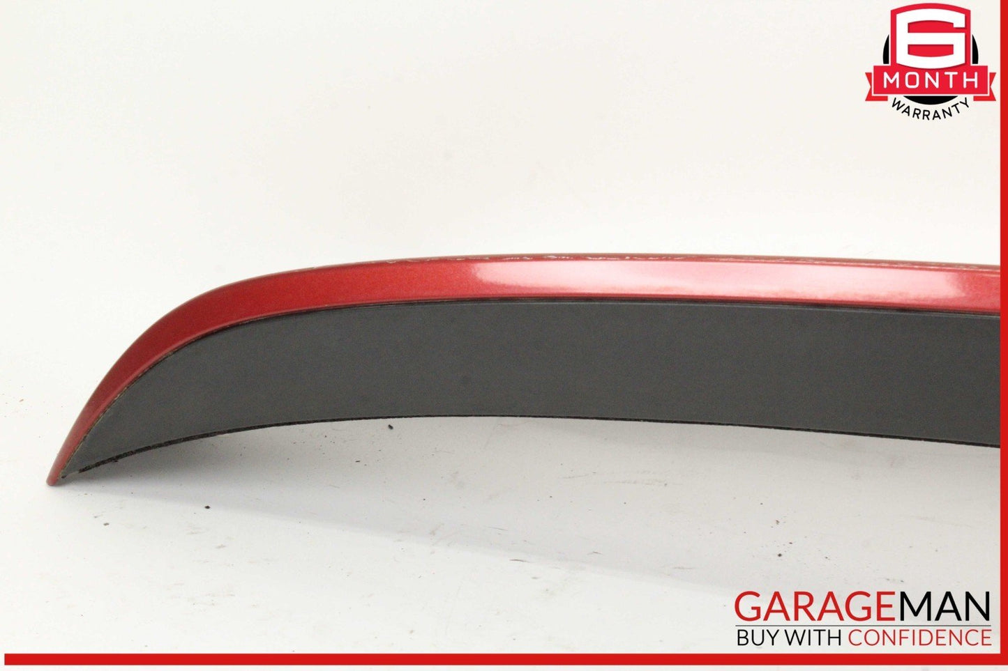 07-15 Audi Q7 Rear Trunk Hatch Spoiler Wing Red w/ Brake Light 4L0827933 OEM