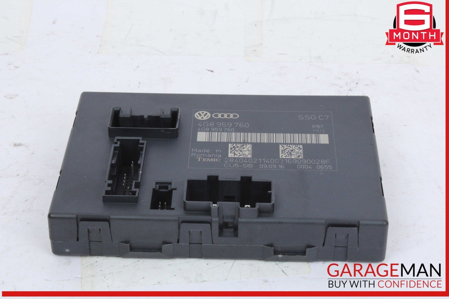 12-18 Audi A7 A6 Front Left Driver Side Seat Control Module Unit 4G8959760 OEM
