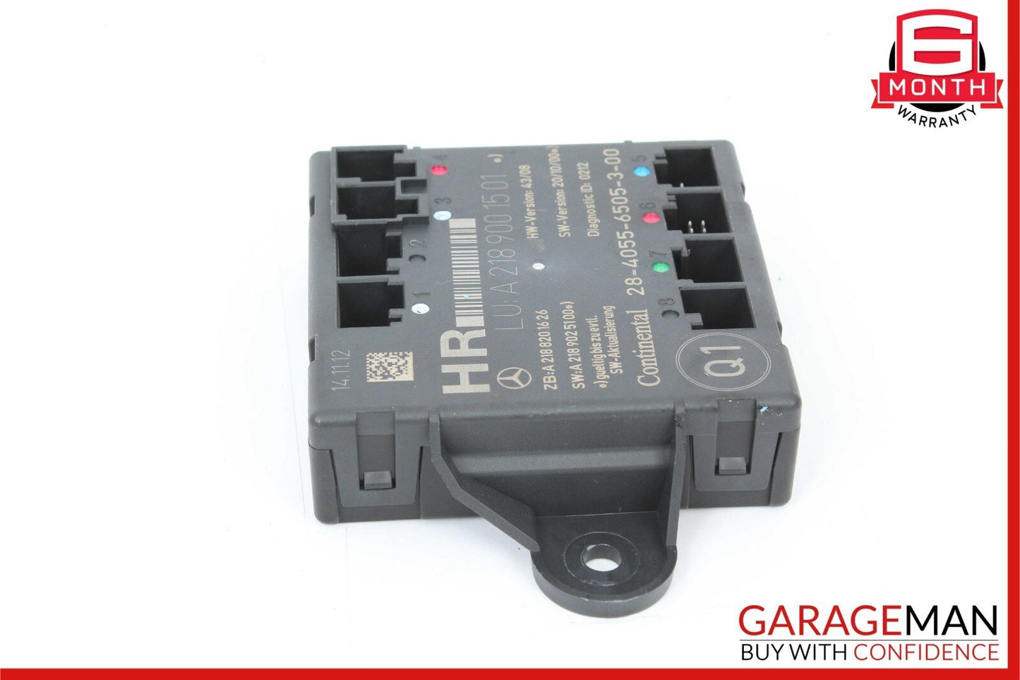 08-18 Mercedes W212 E400 GLK350 C300 Rear Right Side Door Control Module Unit