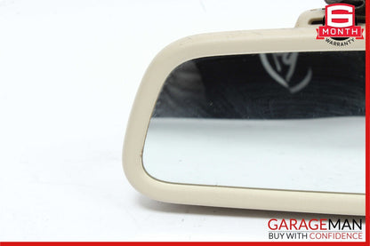 08-14 Mercedes W204 C250 C300 C63 AMG Top Upper Rear View Mirror Assembly Beige