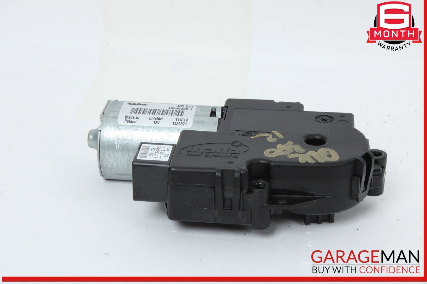 08-15 Mercedes X204 GLK350 Panoramic Sunroof Sun Roof Motor Unit 2049005310 OEM