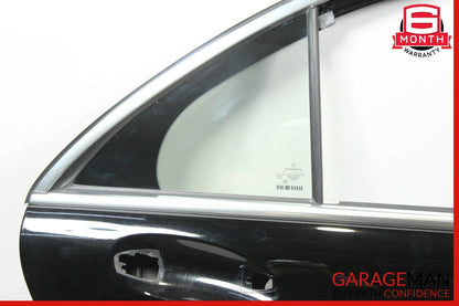 07-13 Mercedes W221 S550 S600 Rear Right Side Exterior Door Shell Panel Black