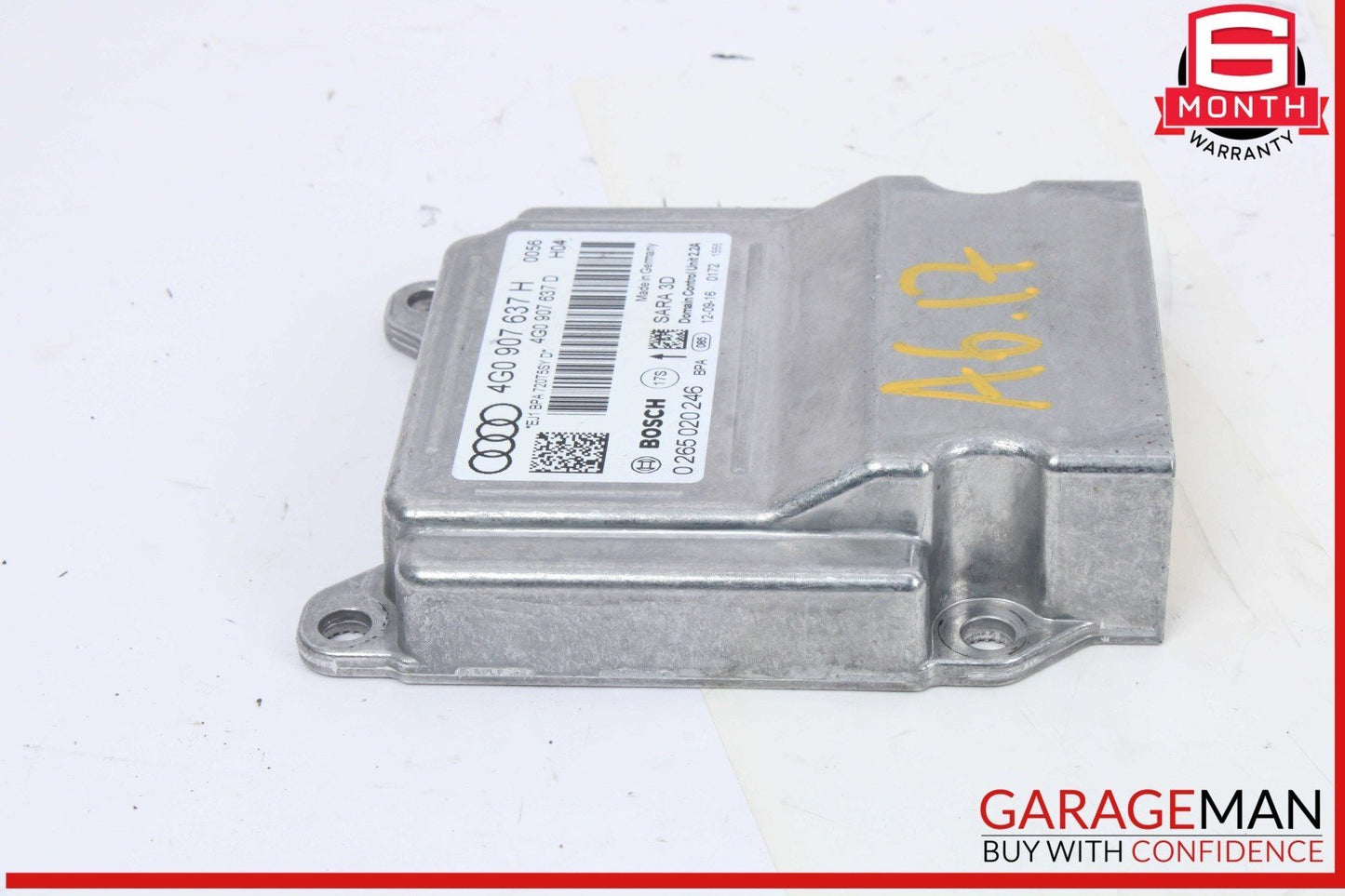 12-18 Audi A6 A7 Yaw Rate Accelerator Stability Speed Control Sensor OEM