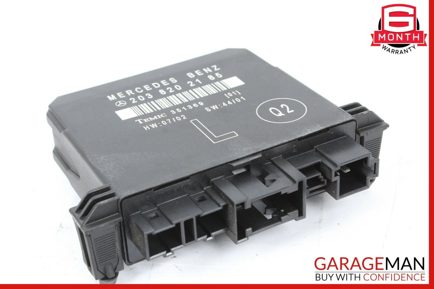 01-07 Mercedes W203 C230 C320 C55 AMG Rear Left Side Door Controller Module Unit