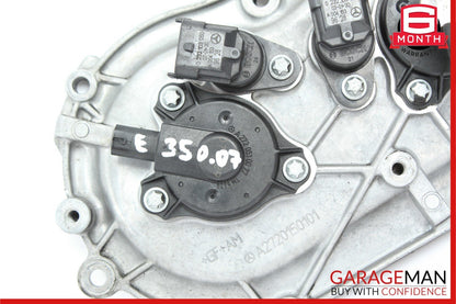 06-13 Mercedes W211 E350 S550 Front Right Engine Timing Chain Cover Plate OEM