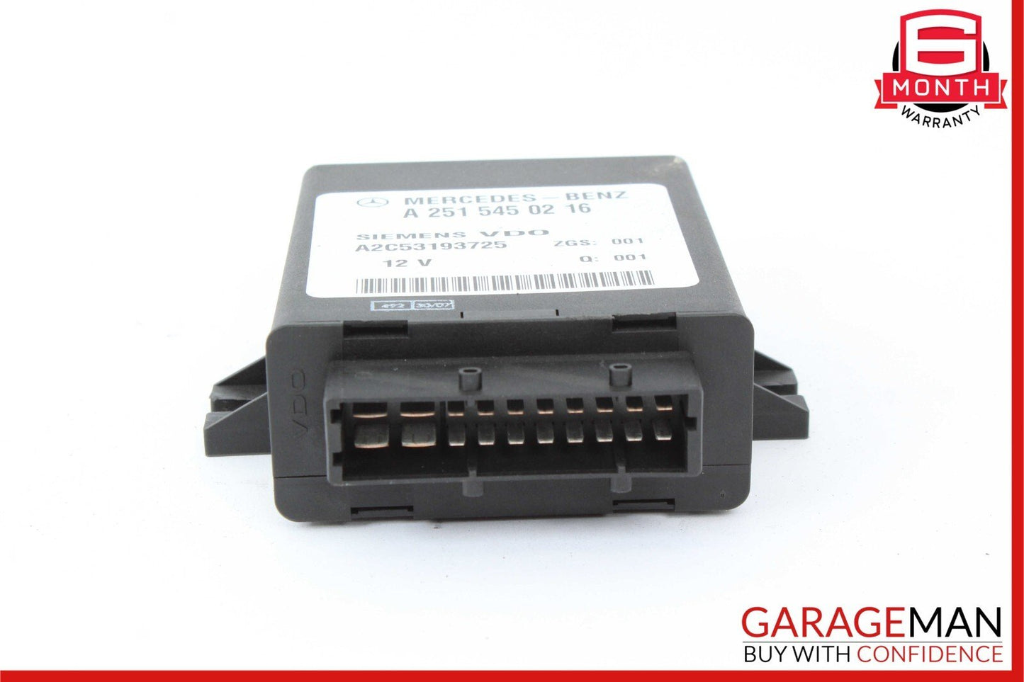 06-13 Mercedes W251 R350 E350 Rear Air Suspension Control Module Unit