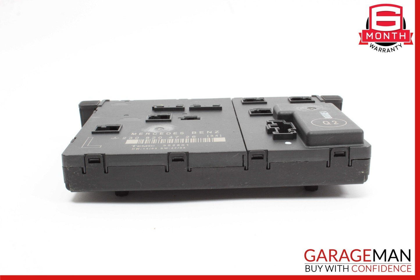 03-12 Mercedes R230 SL500 SL55 AMG SL550 Door Control Module Left Side OEM