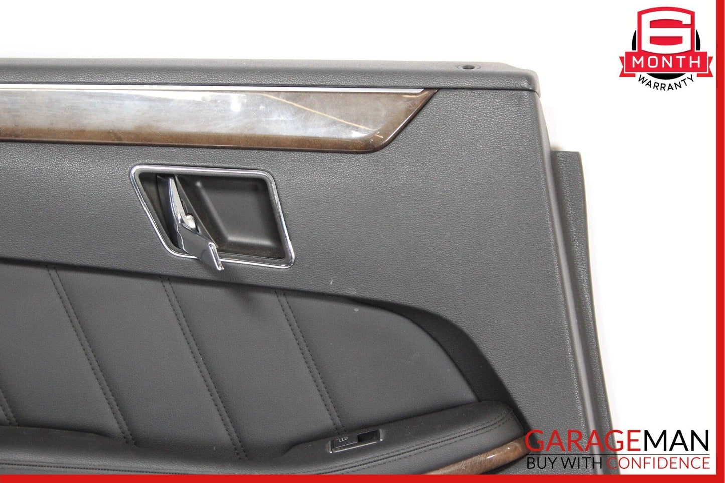 10-13 Mercedes W212 E350 E550 Rear Left Side Interior Door Panel Cover Assy