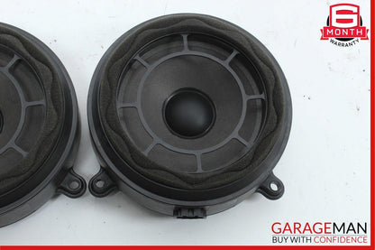 01-07 Mercedes W203 C230 Front Right & Left Side Door Audio Speaker Set of 2 OEM