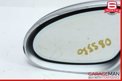 07-09 Mercedes W221 S550 Front Left Driver Side Mirror Door Rear View Silver OEM