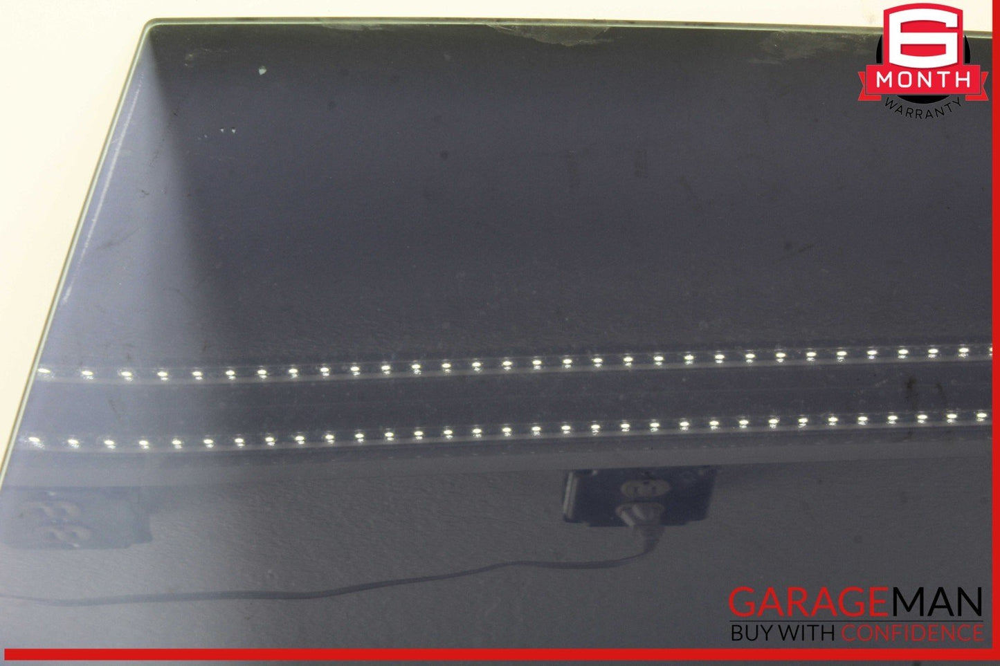 14-22 Maserati Ghibli M157 Rear Left Driver Side Door Window Glass OEM