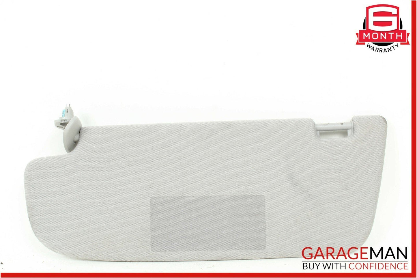 07-13 Mercedes S550 CL550 Front Right Sun Visor Sunvisor Shade Cover Gray Suede