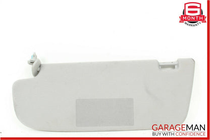 07-13 Mercedes S550 CL550 Front Right Sun Visor Sunvisor Shade Cover Gray Suede