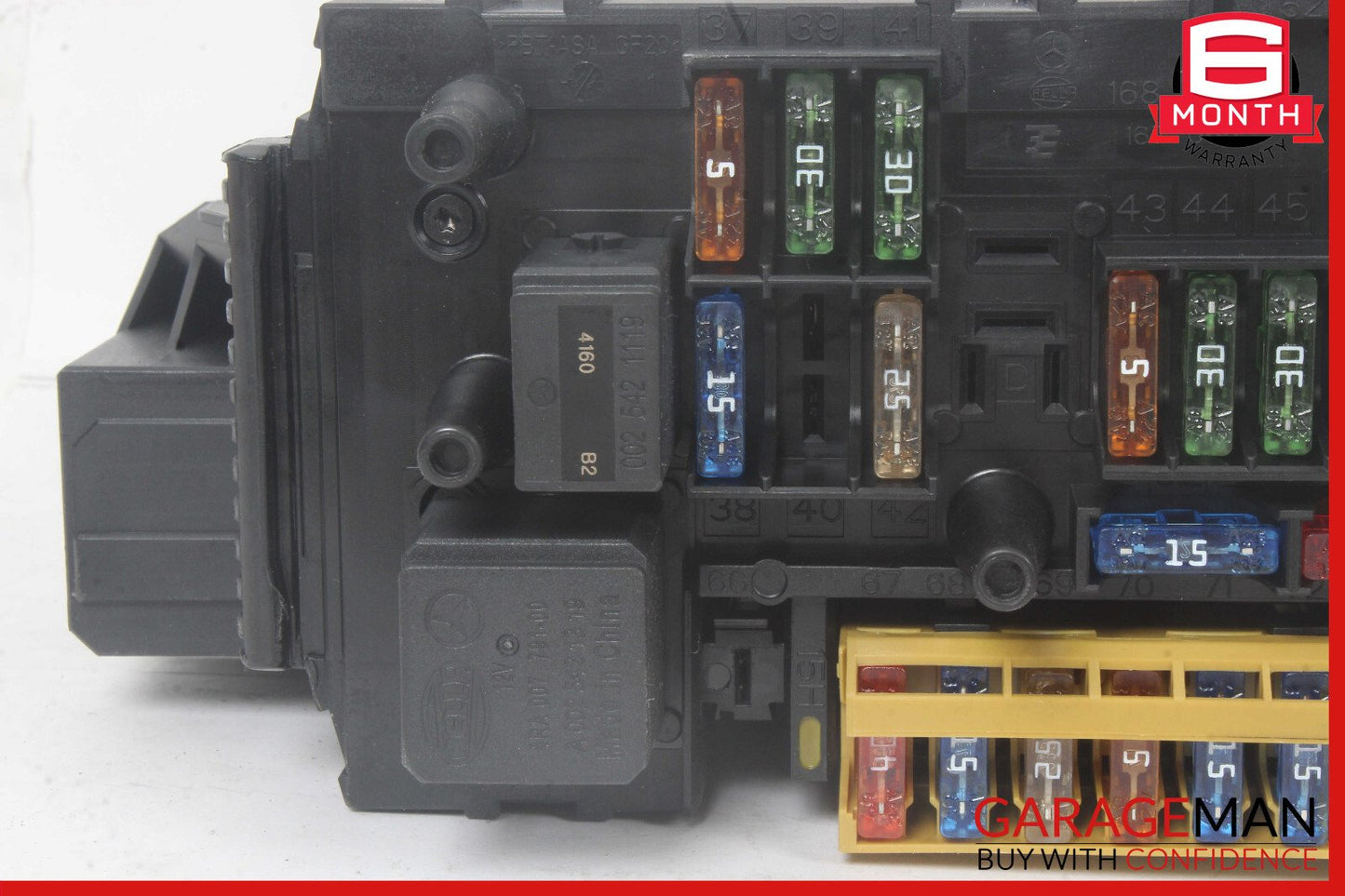 15-18 Mercedes W212 E350 Rear SAM Module Relay Fuse Box OEM