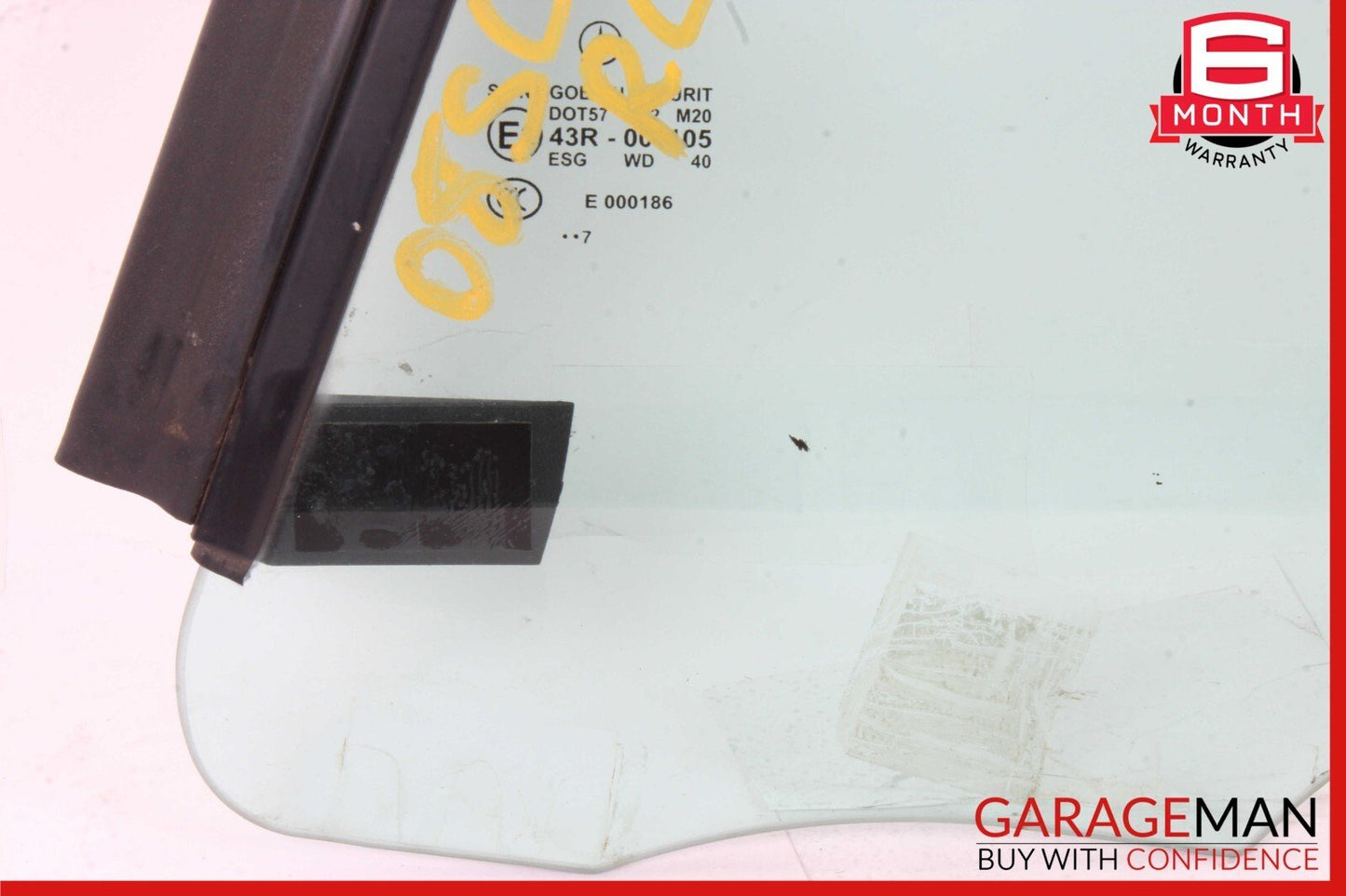 05-11 Mercedes R171 SLK280 SLK350 Quarter Window Glass Rear Left Driver Side OEM