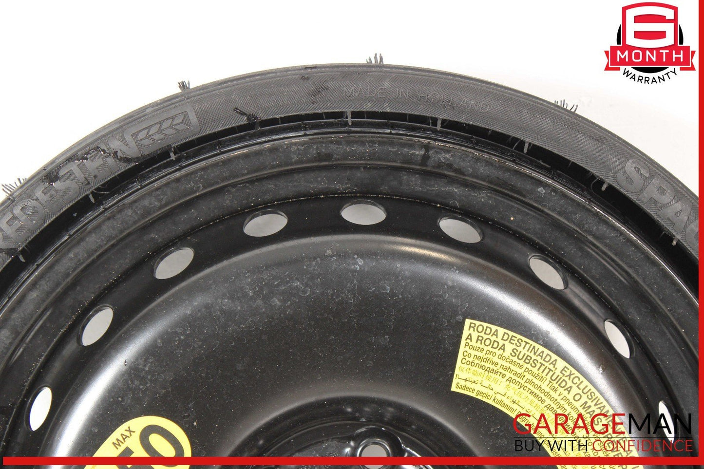18-23 Audi SQ5 Emergency Spare Tire Wheel Donut Rim 195/75 R18 OEM