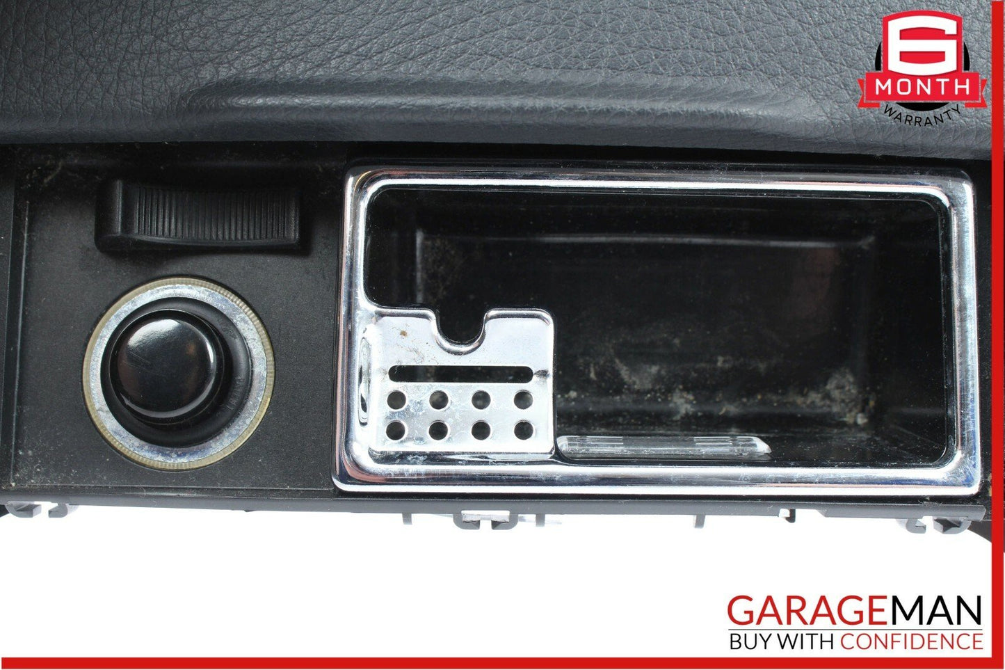 07-09 Mercedes W221 S550 Ash Tray Ashtray Lighter Trim Compartment Black OEM