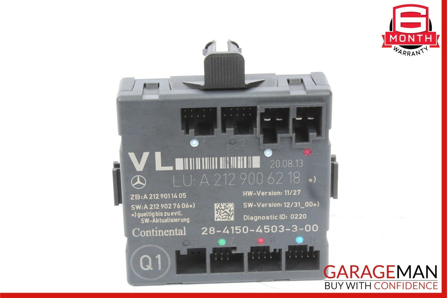 12-14 Mercedes W204 C250 C63 AMG Front Left Side Door Controller Module Unit OEM