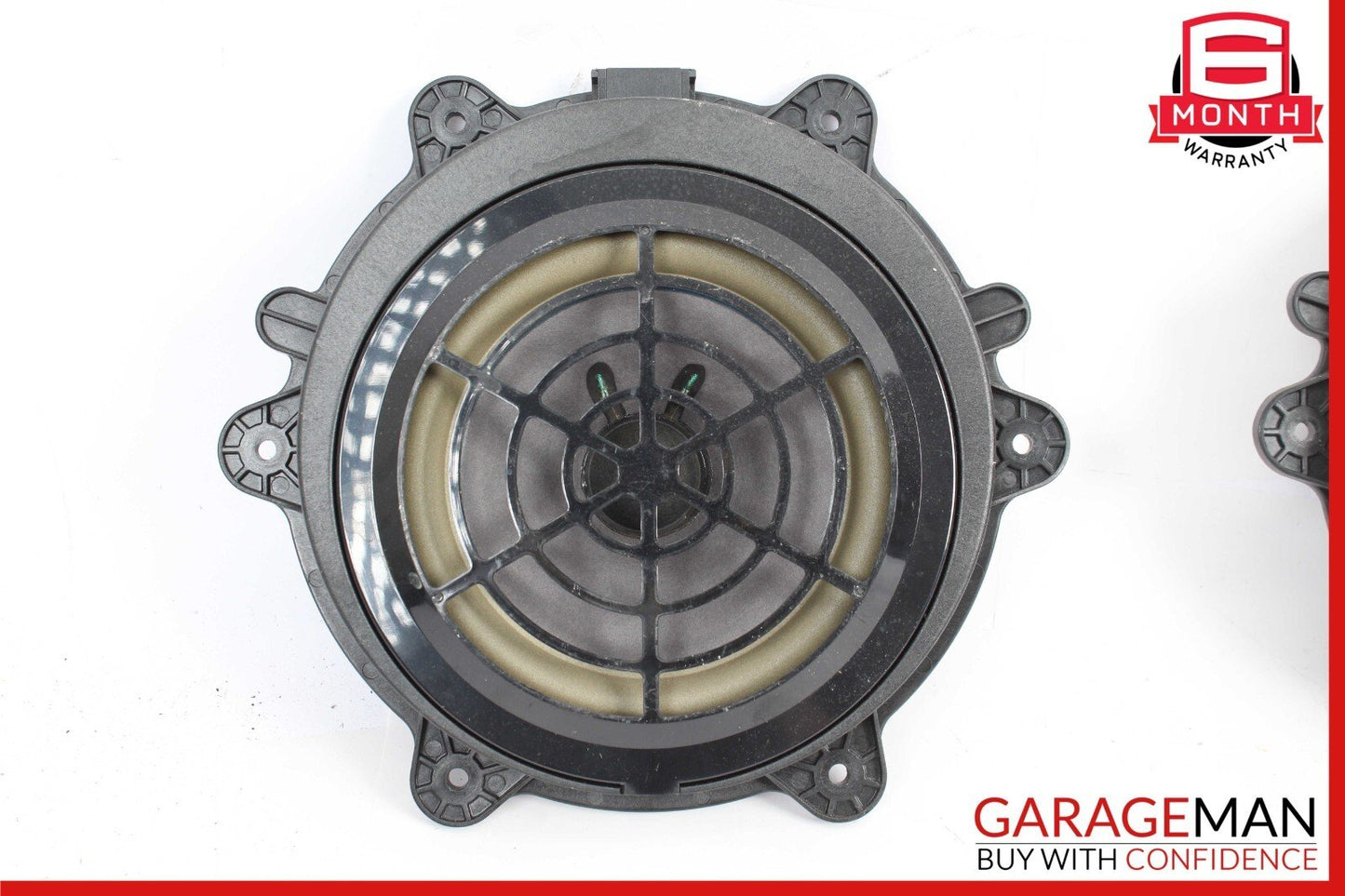 11-18 Porsche Cayenne 958 S Rear Left & Right Door Audio Sound Speakers Set OEM