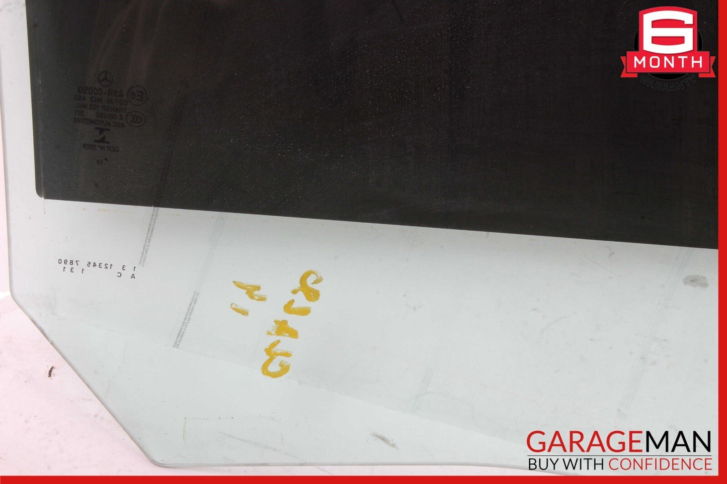 14-18 Mercedes W117 CLA250 Rear Left Driver Side Door Window Auto Glass Panel