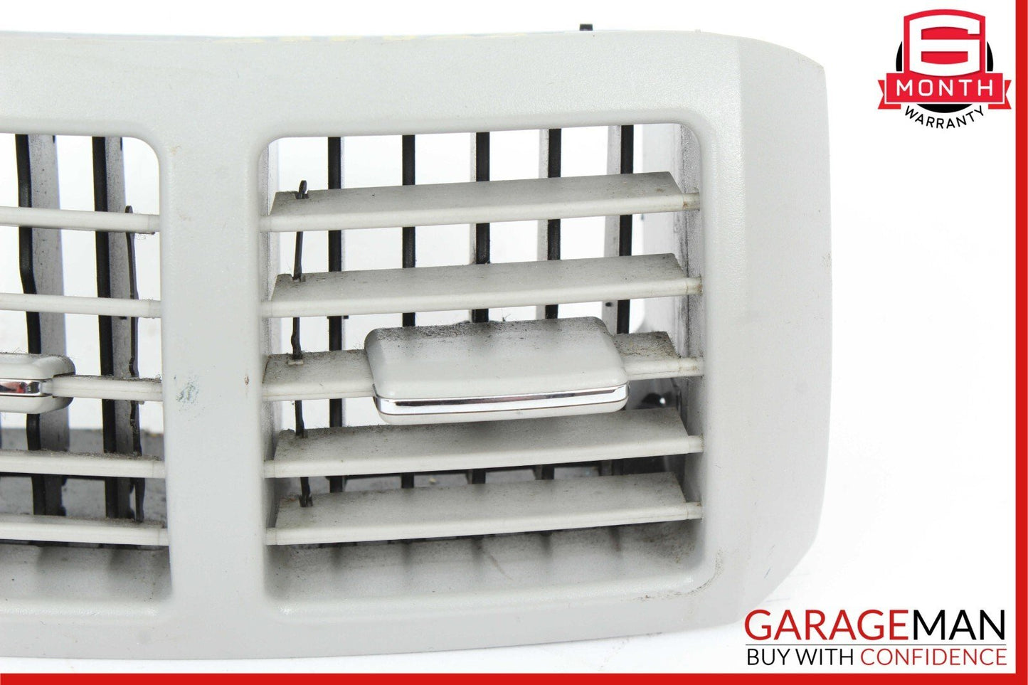 06-09 Mercedes W251 R350 R500 Rear Center Console AC A/C Air Vent Grille Grey