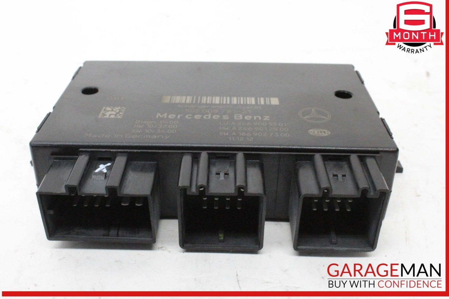 12-16 Mercedes X166 GL450 Trailer Towing Control Module 2469005501 OEM
