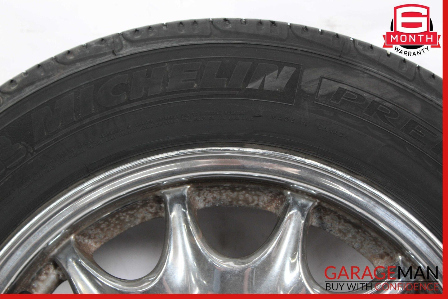 90-02 Mercedes R129 SL320 SL500 SL600 8 x 16 R16 Wheel Tire Rim Chrome OEM
