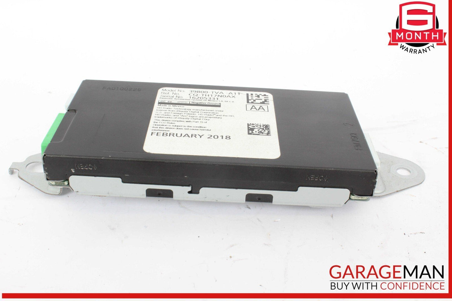 18-20 Honda Accord Sport Radio Tuner Control Module Unit 39800TVAA11 OEM