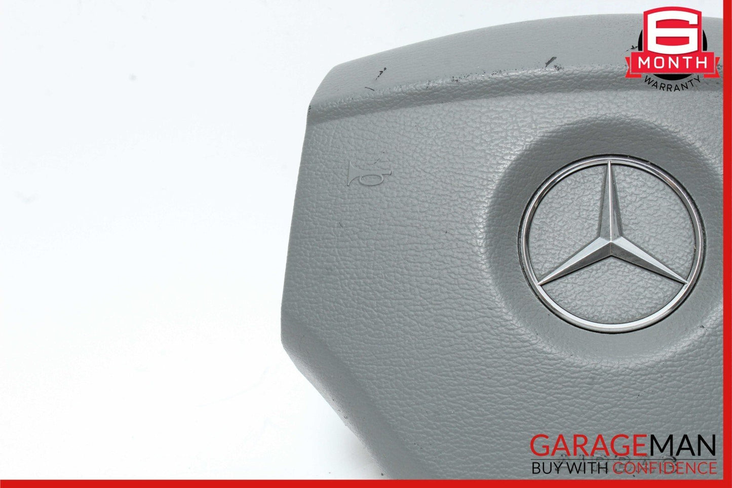 06-08 Mercedes GL350 GL450 ML350 R350 Steering Wheel Airbag Air Bag Leather Gray