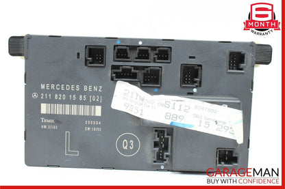 03-09 Mercedes W211 E320 E500 E55 AMG Front Left Door Controller Module Unit