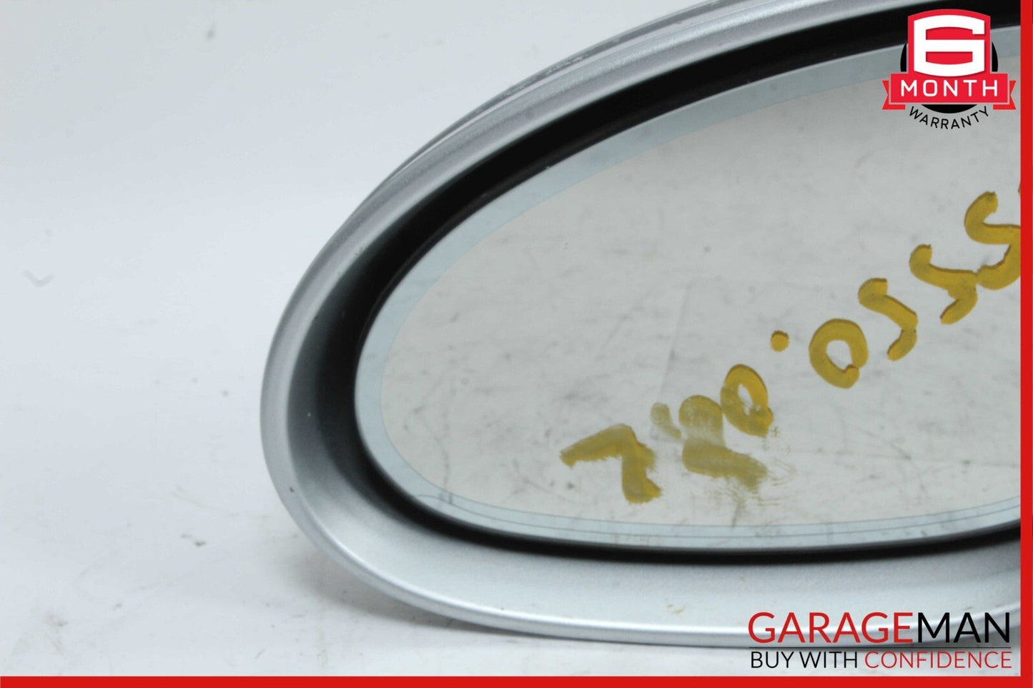 06-08 Mercedes W219 CLS550 Front Left Side Door Mirror Rear View Silver OEM