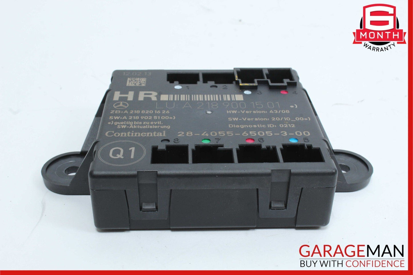 08-18 Mercedes W212 E350 C300 Rear Right Side Door Control Module Unit OEM