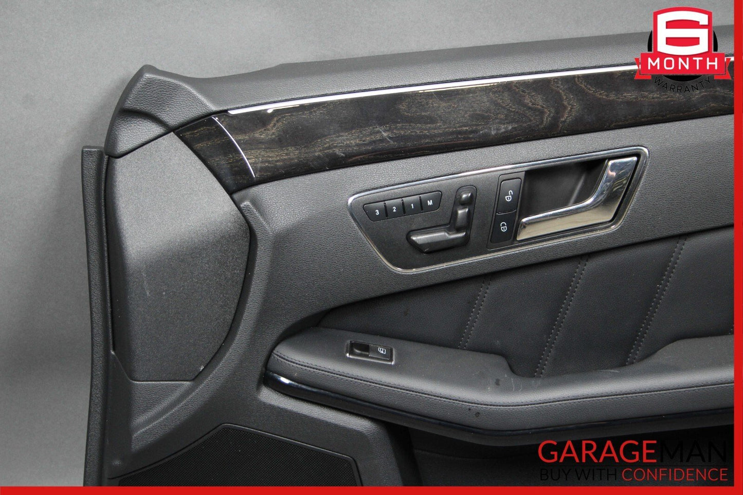 10-13 Mercedes W212 E350 E400 E550 Front Right Interior Door Panel Cover Black