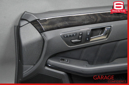 10-13 Mercedes W212 E350 E400 E550 Front Right Interior Door Panel Cover Black