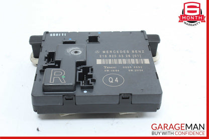 06-11 Mercedes W219 CLS500 Rear Right Side Door Control Module 2198200326 OEM