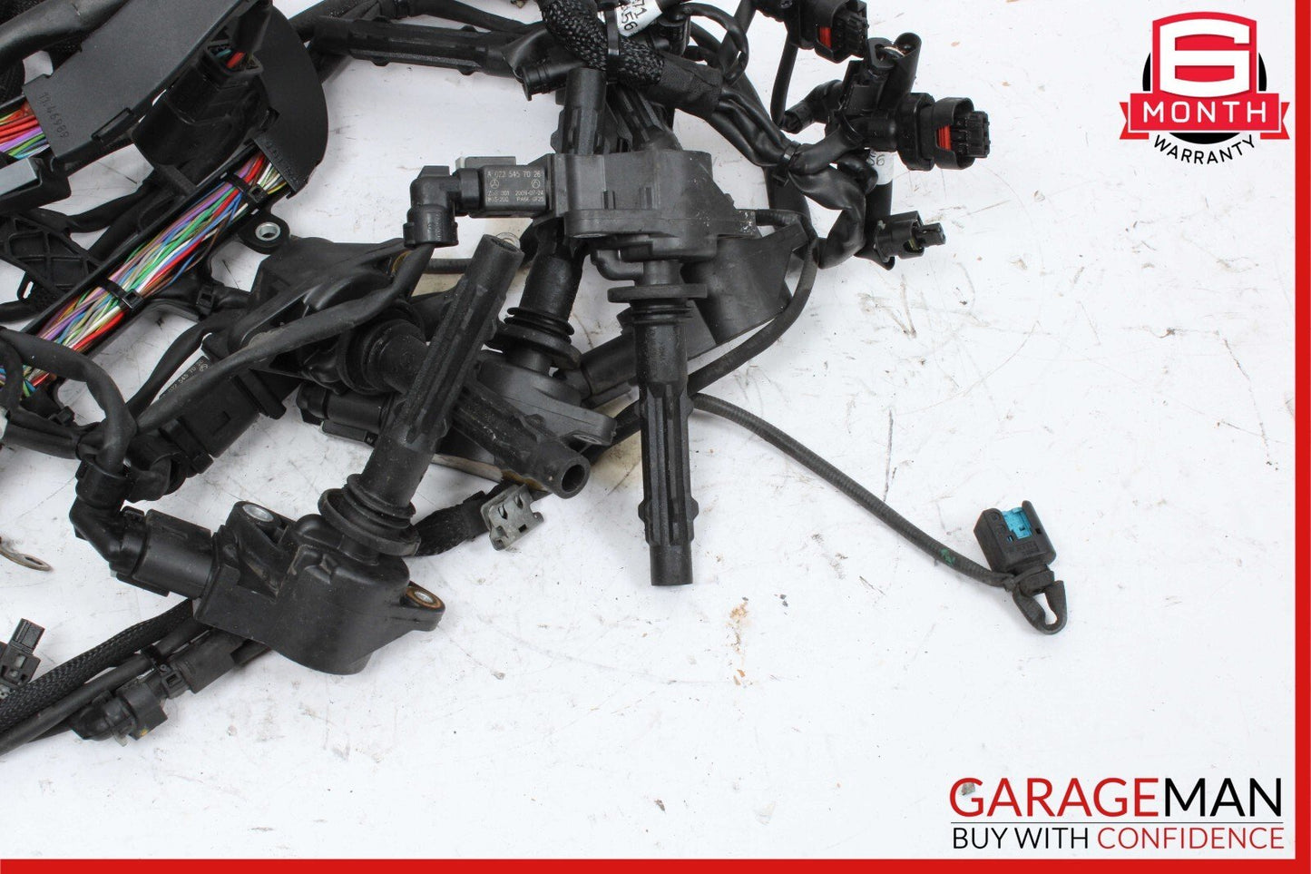10-15 Mercedes W212 E350 4Matic AWD Main Engine Motor Wire Wiring Harness Assy