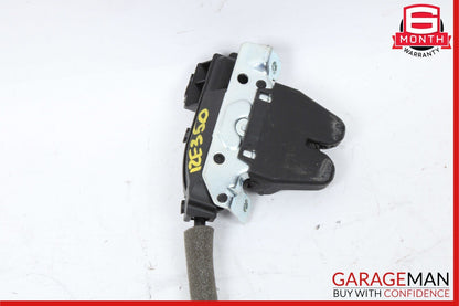 08-17 Mercedes E350 C250 Trunk Lid Latch Lock Actuator w/ Cylinder Lock Latch
