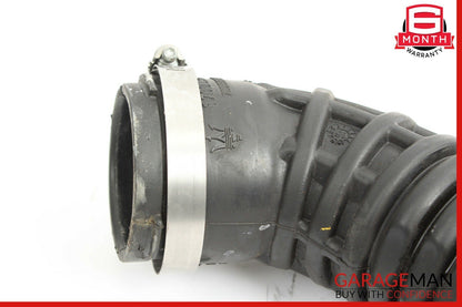 14-17 Maserati Ghibli Left Engine Filter Box Sleeve Tube Hose Pipe 70568891 OEM