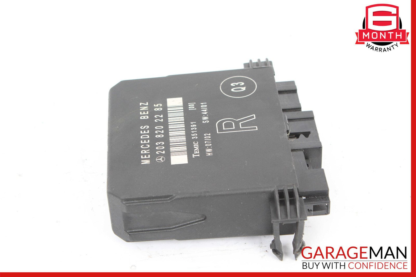 01-07 Mercedes W203 C230 C240 C320 Rear Right Door Control Module 2038202285 OEM