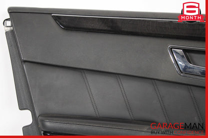 10-13 Mercedes W212 E350 E550 Front Left Driver Side Interior Door Panel OEM
