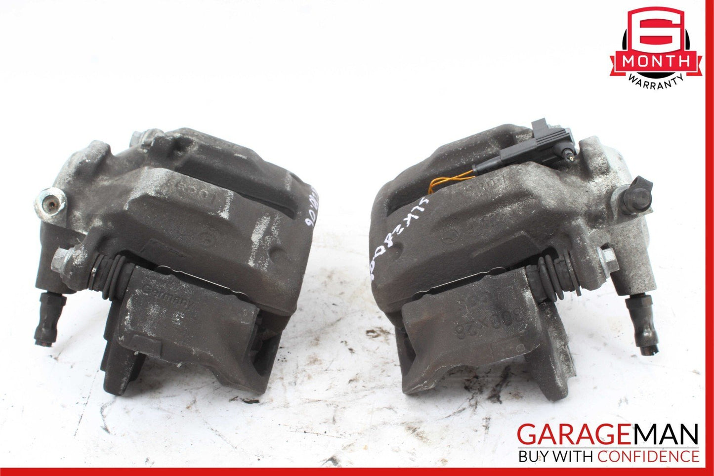 05-11 Mercedes R171 SLK280 Front Right & Left Side Brake Caliper Calipers Set