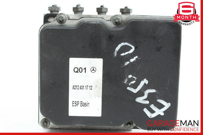 10-13 Mercedes W212 E350 E550 ABS Anti Lock Pump Brake Module 2124312912 OEM
